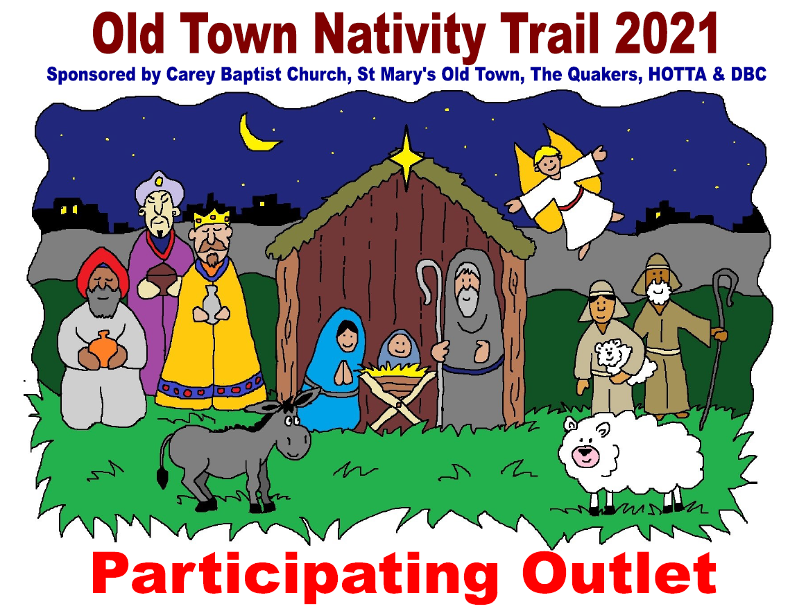 Old Town Nativity Trail 2021 poster